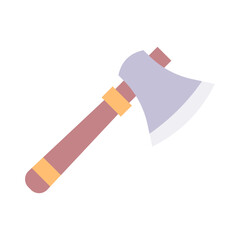 axe camping flat style