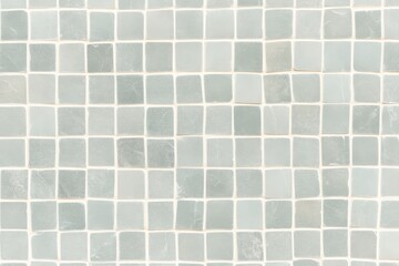 A textured tile pattern featuring small, pale blue and gray squares arranged in a grid.