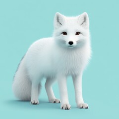 Obraz premium an arctic fox