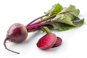 beetroot isolated on white background