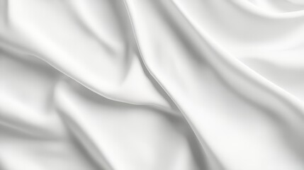 Obraz premium Smooth white fabric texture