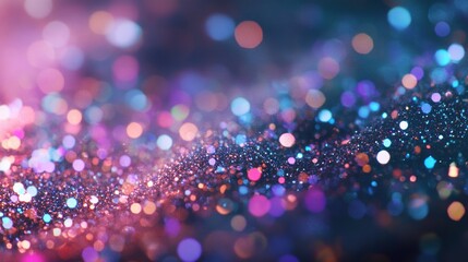 Shimmering Glitter: A Kaleidoscope of Sparkling Lights