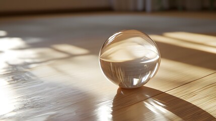 Fototapeta premium Glass Egg in Sunlight