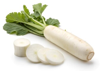 vegetables isolated on white background