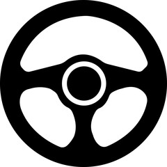 steering wheel icon.Car/automobile steering wheel or driving wheel flat icon for apps and websites.steering wheel icon or logo isolated sign symbol vector illustration,isolated on white background.