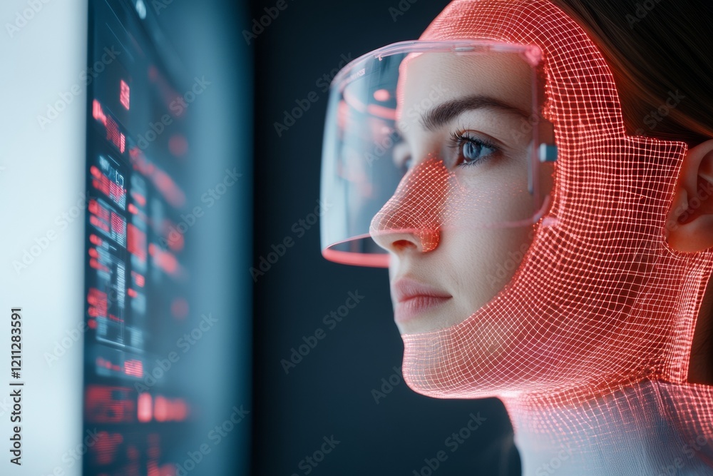 Aufkleber immersive virtual exhibitions futuristic led booth design with interactive tech for digital marketin