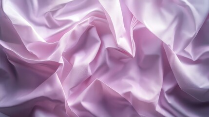 Obraz premium Draped pink fabric texture