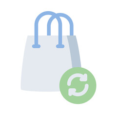 recycle bag flat style