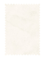 Fototapeta premium Blank postage stamp png sticker, transparent background