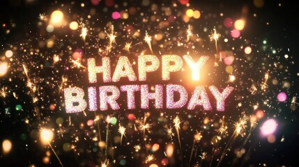 Happy Birthday! Sparkling Celebration