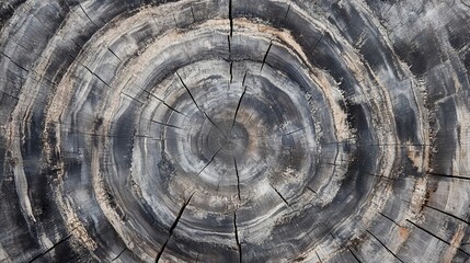 Fototapeta premium Warm gray cut wood texture