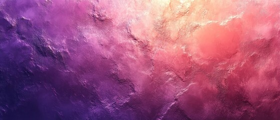 Obraz premium violet and peach grainy texture design, header banner, Generative AI