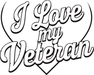 I love my veteran T-shirt design, Two Female Army Recruits with Technology