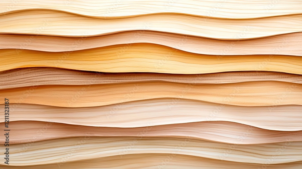 Poster rustic watercolor concept. abstract wavy paper texture in warm tones, ideal for background and desig
