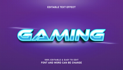 Editable game text effects
