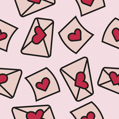 Valentine pattern seamless. Heart shape pattern for valentine design