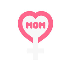 mom gender flat style