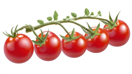 Fresh Cherry Tomatoes on the Vine