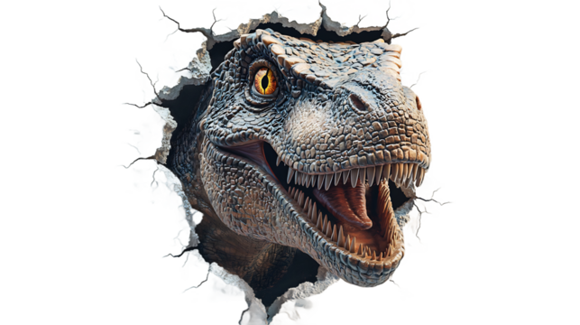 Raptor Breakout: A Prehistoric 3D Wall Smash