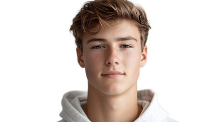 Portrait of a Young Man with Blonde Hair