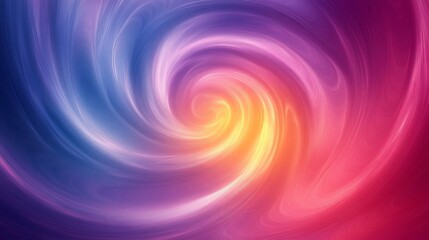 Fototapeta premium Dynamic abstract gradient, colorful swirl pattern, Generative AI