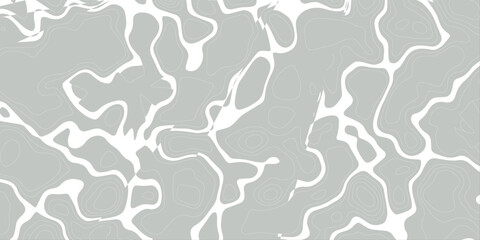 abstract topographic wave line black, white line map texture. geometric discovery mounted location counter grid map background.Minimalist Topographic Line Art