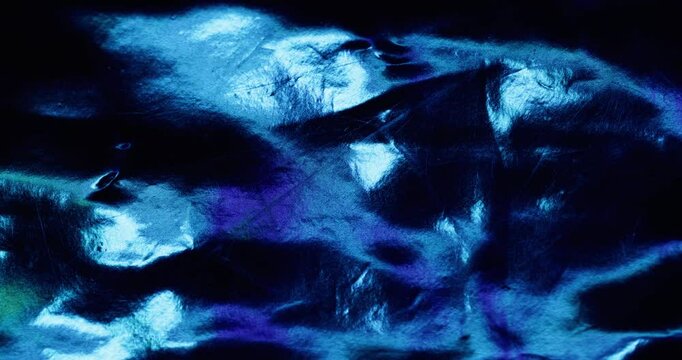 Overflow foil. Wavy shade. Texture scratch. Variable abstract background art damage glare. Flow color change slow motion. Growth reduction spot flare.