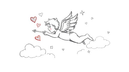 illustration of an angel