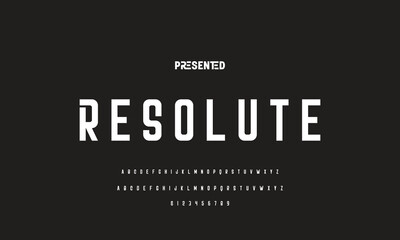 Abstract modern urban alphabet fonts. Typography sport, technology, fashion, digital, future creative logo font. vector illustration