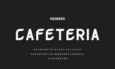 Abstract modern urban alphabet fonts. Typography sport, technology, fashion, digital, future creative logo font. vector illustration