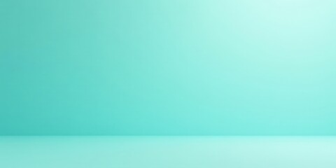 A serene, light teal backdrop ideal for showcasing products or designs, featuring a subtle gradient for a calming and sophisticated aesthetic, perfect for minimalist presentations.