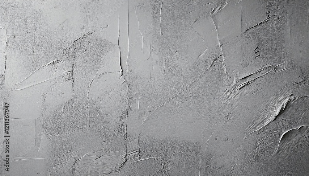 Poster minimalistic textured gray plaster surface with abstract patterns, perfect for modern background des