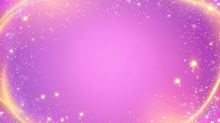 Obraz premium Pink Glitter Background With Sparkling Lights