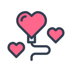 Love Balloon filled Style