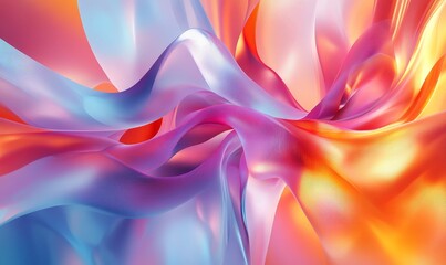 Naklejka premium Modern digital abstract 3D background. Can be used in the description of network abilities, technological processes, digital storages, science, education, etc., Generative AI