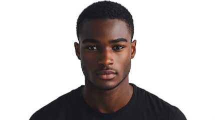 Portrait of a Young Black Man