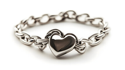 Obraz premium heart shaped necklace