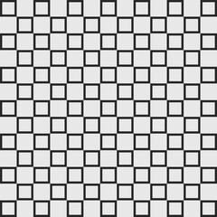 Minimalist black and white grid pattern with seamless square blocks, ideal for clean and modern design aesthetics. High quality vector background