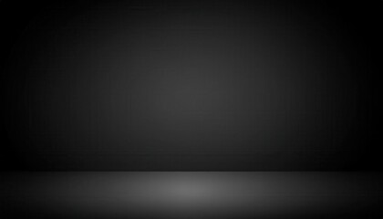 minimalist dark studio background with subtle spotlight effect on textured floor for photography, graphic design, and presentation