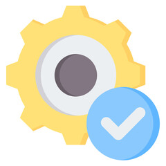 Skill Validation Flat Icon