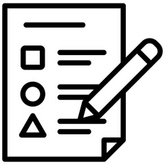 Evaluation Method Outline Icon