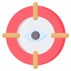 Vision Flat Icon
