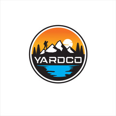 Professional Advancer Outdoor Service logo design featuring sleek, modern elements that convey reliability and expertise. Perfect for landscaping, maintenance, or outdoor service businesses.