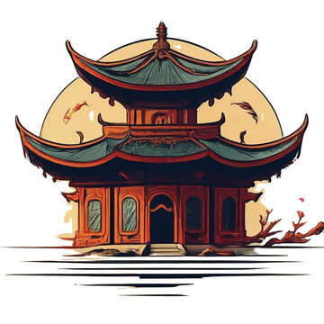 Chinese Pagoda Temple