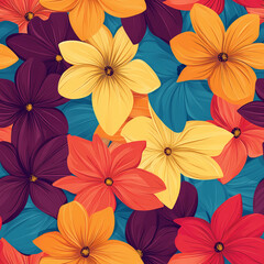 A seamless pattern designed in an Eastern style, Seamless design allows for a perfectly continuous pattern with no visible seams.