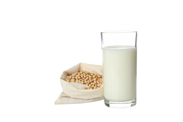 PNG, Soy and milk, isolated on white background