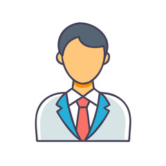business man icon design