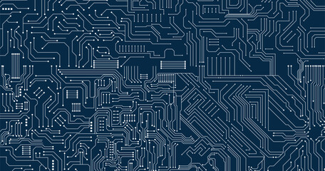 Hi-tech digital data abstract design stock illustration. 