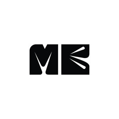 MB monogram logo design letter text name symbol monochrome logotype alphabet character simple logo