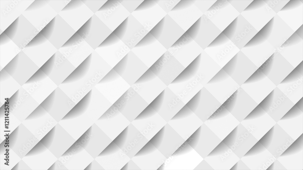 Canvas Prints abstract grey tech geometric mosaic background
